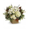Teleflora's Snowy Bouquet