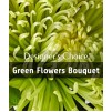 Designer's choice - Green flowers bouquet